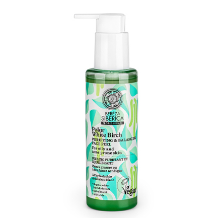 NATURA SIBERICA BEREZA EXFOLIANTE FACIAL PURIFICANTE Y EQUILIBRANTE 145ML